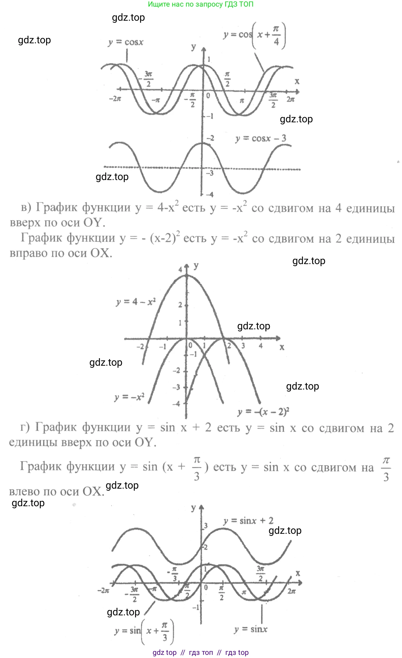 Алгебра, 10-11 класс Учебник, авторы: Колмогоров Андрей Николаевич, Абрамов Александр Михайлович, Дудницын Юрий Павлович, издательство Просвещение, Москва, 2008, зелёного цвета, страница 30, номер 48, Решение 2 (продолжение 2)