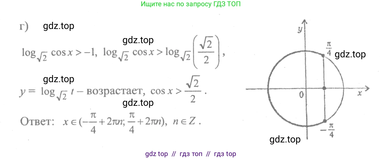 Алгебра, 10-11 класс Учебник, авторы: Колмогоров Андрей Николаевич, Абрамов Александр Михайлович, Дудницын Юрий Павлович, издательство Просвещение, Москва, 2008, зелёного цвета, страница 299, номер 162, Решение 2 (продолжение 2)