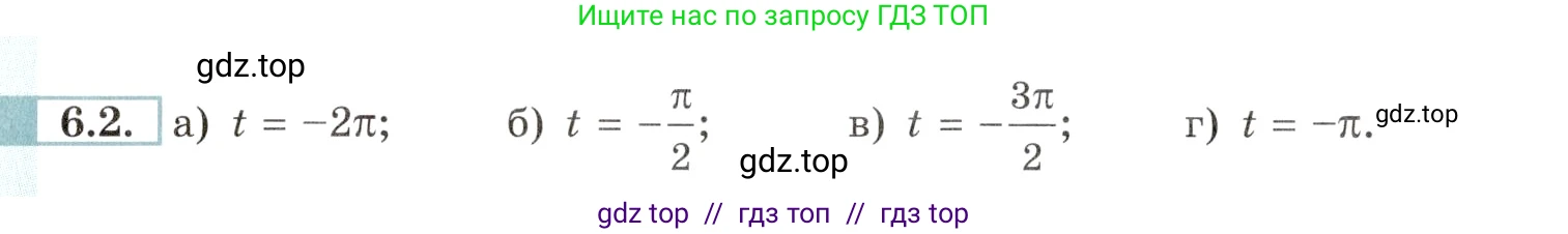 Алгебра, 10-11 класс Задачник, авторы: Мордкович Александр Григорьевич, Семенов Павел Владимирович, Денищева Лариса Олеговна, Корешкова Т А, Мишустина Татьяна Николаевна, Тульчинская Елена Ефимовна, издательство Мнемозина, Москва, 2019, Часть 2, страница 16, номер 6.2, Условие