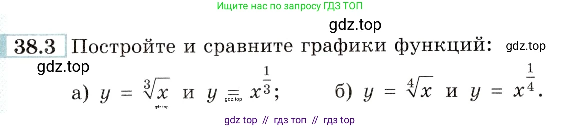 Алгебра, 10-11 класс Задачник, авторы: Мордкович Александр Григорьевич, Семенов Павел Владимирович, Денищева Лариса Олеговна, Корешкова Т А, Мишустина Татьяна Николаевна, Тульчинская Елена Ефимовна, издательство Мнемозина, Москва, 2019, Часть 2, страница 147, номер 38.3, Условие