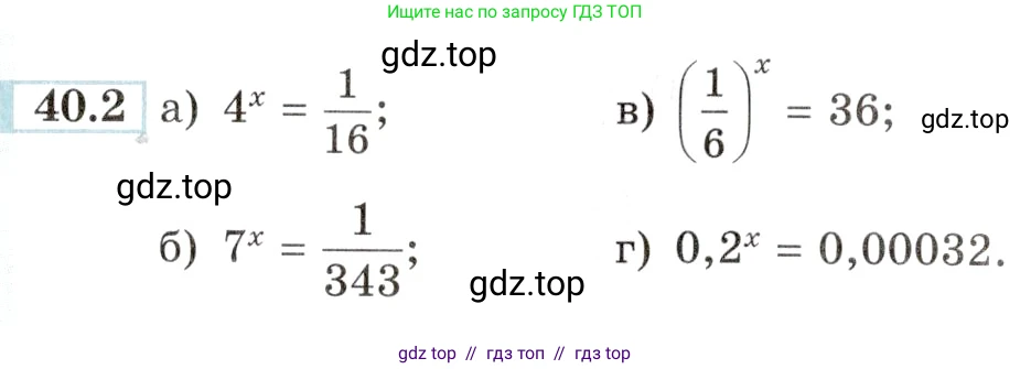 Алгебра, 10-11 класс Задачник, авторы: Мордкович Александр Григорьевич, Семенов Павел Владимирович, Денищева Лариса Олеговна, Корешкова Т А, Мишустина Татьяна Николаевна, Тульчинская Елена Ефимовна, издательство Мнемозина, Москва, 2019, Часть 2, страница 160, номер 40.2, Условие