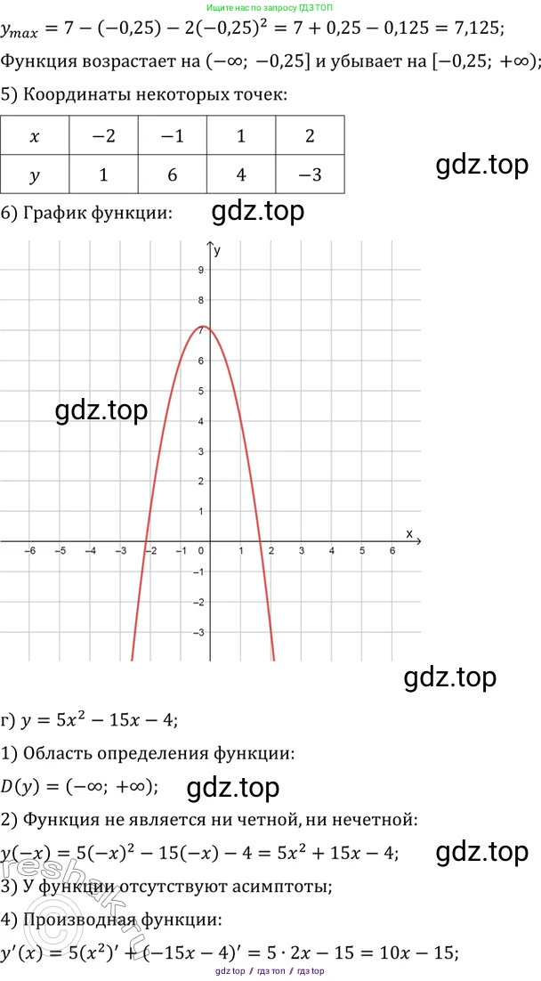 Алгебра, 10-11 класс Задачник, авторы: Мордкович Александр Григорьевич, Семенов Павел Владимирович, Денищева Лариса Олеговна, Корешкова Т А, Мишустина Татьяна Николаевна, Тульчинская Елена Ефимовна, издательство Мнемозина, Москва, 2019, Часть 2, страница 121, номер 31.3, Решение 2 (продолжение 4)