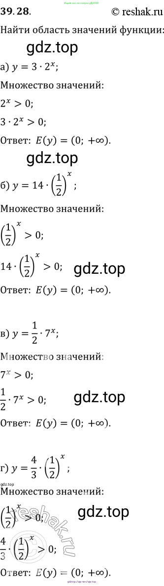 Алгебра, 10-11 класс Задачник, авторы: Мордкович Александр Григорьевич, Семенов Павел Владимирович, Денищева Лариса Олеговна, Корешкова Т А, Мишустина Татьяна Николаевна, Тульчинская Елена Ефимовна, издательство Мнемозина, Москва, 2019, Часть 2, страница 156, номер 39.28, Решение 2