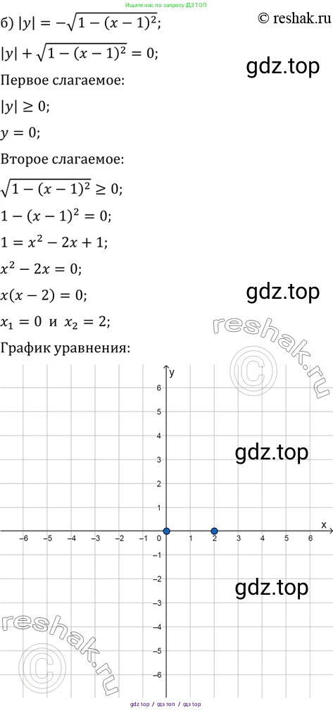 Алгебра, 10-11 класс Задачник, авторы: Мордкович Александр Григорьевич, Семенов Павел Владимирович, Денищева Лариса Олеговна, Корешкова Т А, Мишустина Татьяна Николаевна, Тульчинская Елена Ефимовна, издательство Мнемозина, Москва, 2019, Часть 2, страница 227, номер 58.8, Решение 2 (продолжение 2)