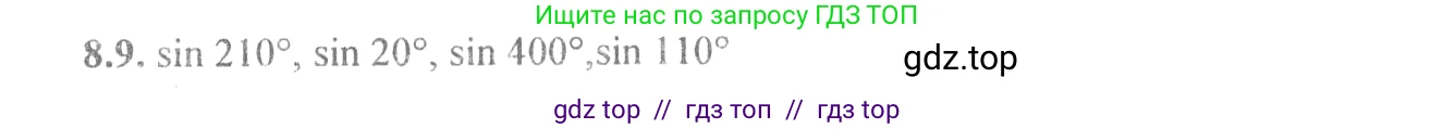 Алгебра, 10-11 класс Задачник, авторы: Мордкович Александр Григорьевич, Семенов Павел Владимирович, Денищева Лариса Олеговна, Корешкова Т А, Мишустина Татьяна Николаевна, Тульчинская Елена Ефимовна, издательство Мнемозина, Москва, 2019, Часть 2, страница 24, номер 8.9, Решение 4