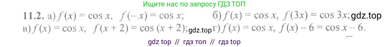 Алгебра, 10-11 класс Задачник, авторы: Мордкович Александр Григорьевич, Семенов Павел Владимирович, Денищева Лариса Олеговна, Корешкова Т А, Мишустина Татьяна Николаевна, Тульчинская Елена Ефимовна, издательство Мнемозина, Москва, 2019, Часть 2, страница 32, номер 11.2, Решение 4