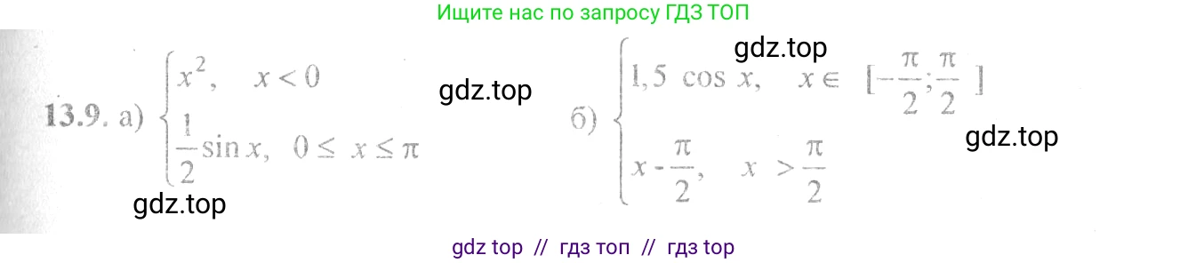 Алгебра, 10-11 класс Задачник, авторы: Мордкович Александр Григорьевич, Семенов Павел Владимирович, Денищева Лариса Олеговна, Корешкова Т А, Мишустина Татьяна Николаевна, Тульчинская Елена Ефимовна, издательство Мнемозина, Москва, 2019, Часть 2, страница 38, номер 13.9, Решение 4