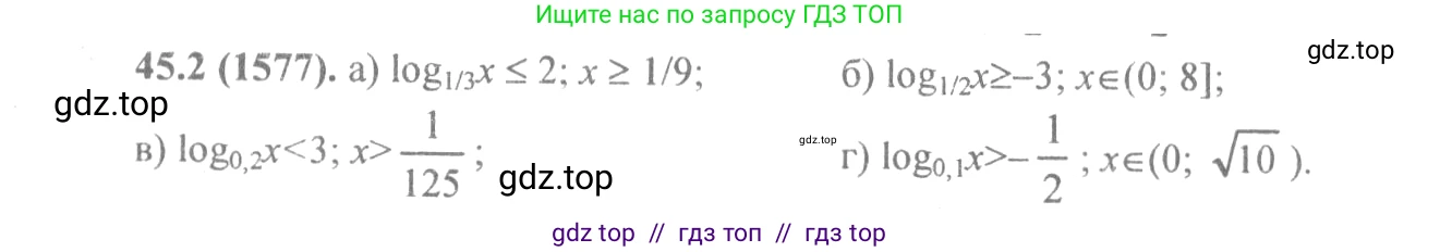 Алгебра, 10-11 класс Задачник, авторы: Мордкович Александр Григорьевич, Семенов Павел Владимирович, Денищева Лариса Олеговна, Корешкова Т А, Мишустина Татьяна Николаевна, Тульчинская Елена Ефимовна, издательство Мнемозина, Москва, 2019, Часть 2, страница 183, номер 45.2, Решение 4