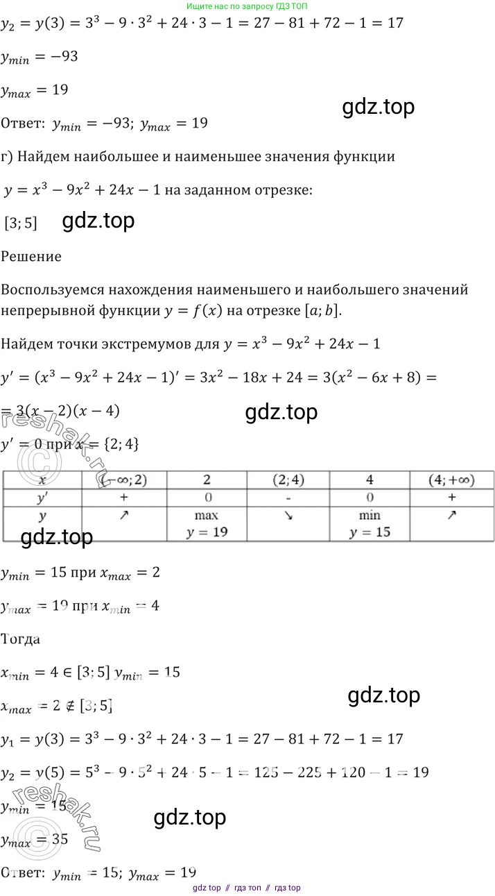 Алгебра, 10-11 класс Задачник, авторы: Мордкович Александр Григорьевич, Семенов Павел Владимирович, Денищева Лариса Олеговна, Корешкова Т А, Мишустина Татьяна Николаевна, Тульчинская Елена Ефимовна, издательство Мнемозина, Москва, 2019, Часть 2, страница 124, номер 32.8, Решение 5 (продолжение 3)