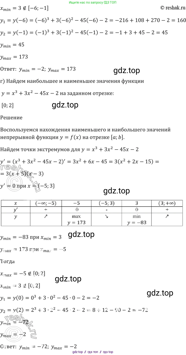 Алгебра, 10-11 класс Задачник, авторы: Мордкович Александр Григорьевич, Семенов Павел Владимирович, Денищева Лариса Олеговна, Корешкова Т А, Мишустина Татьяна Николаевна, Тульчинская Елена Ефимовна, издательство Мнемозина, Москва, 2019, Часть 2, страница 124, номер 32.9, Решение 5 (продолжение 3)