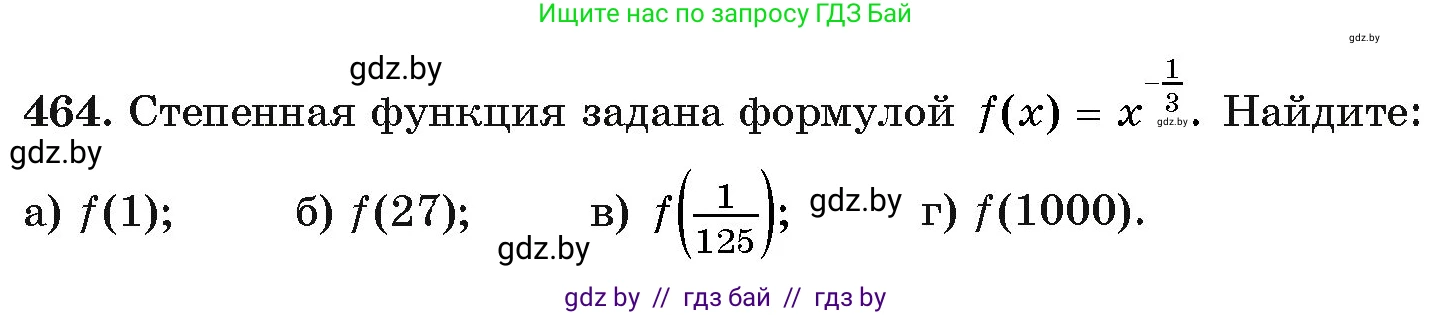 Алгебра, 11 класс Учебник, авторы: Арефьева Ирина Глебовна, Пирютко Ольга Николаевна, издательство Народная асвета, Минск, 2020, бирюзового цвета, страница 228, номер 464, Условие