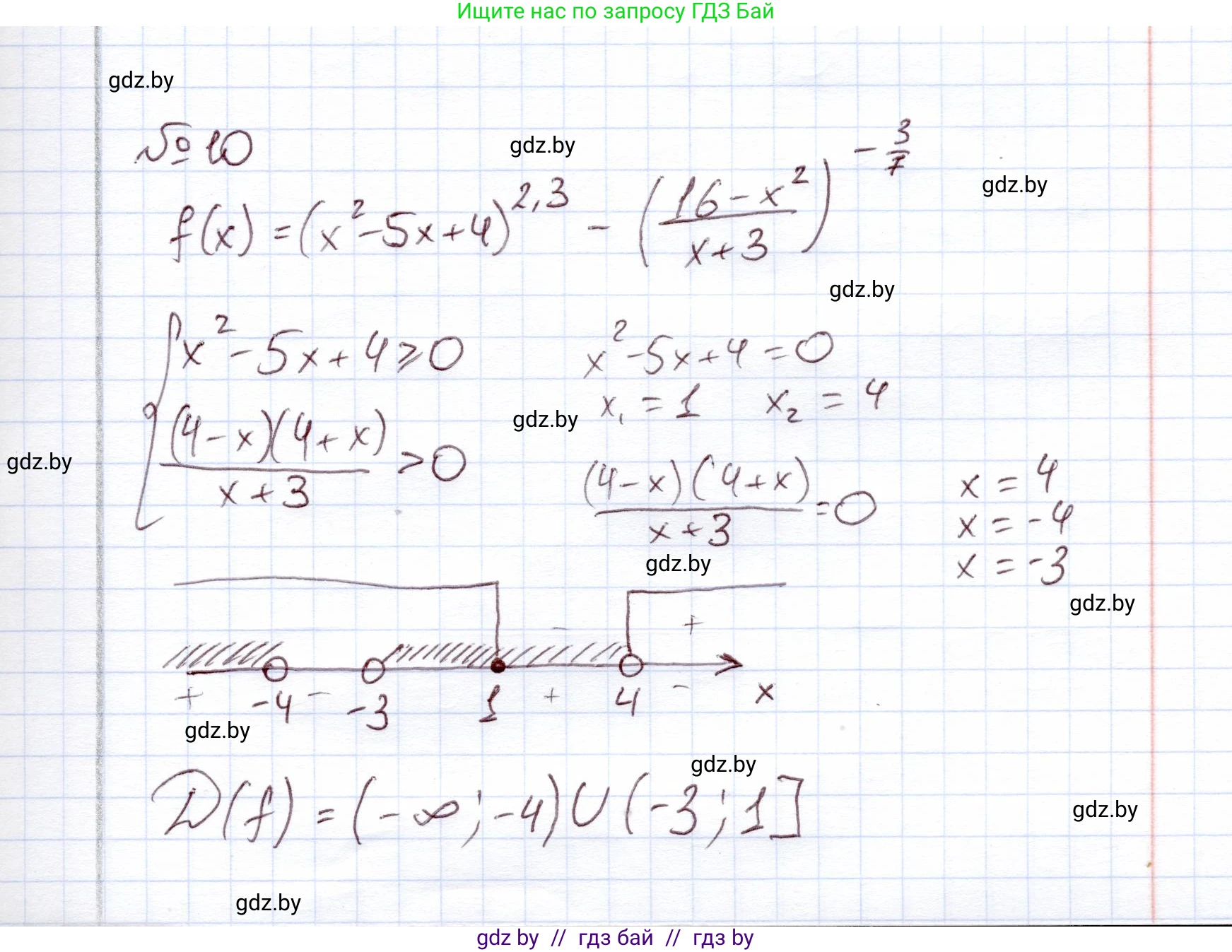Алгебра, 11 класс Учебник, авторы: Арефьева Ирина Глебовна, Пирютко Ольга Николаевна, издательство Народная асвета, Минск, 2020, бирюзового цвета, страница 45, номер 10, Решение