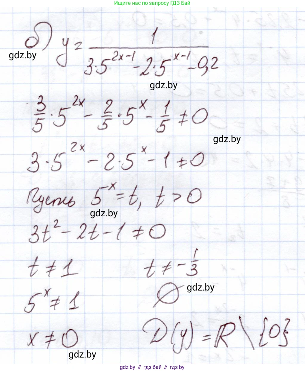 Алгебра, 11 класс Учебник, авторы: Арефьева Ирина Глебовна, Пирютко Ольга Николаевна, издательство Народная асвета, Минск, 2020, бирюзового цвета, страница 73, номер 2.93, Решение (продолжение 2)