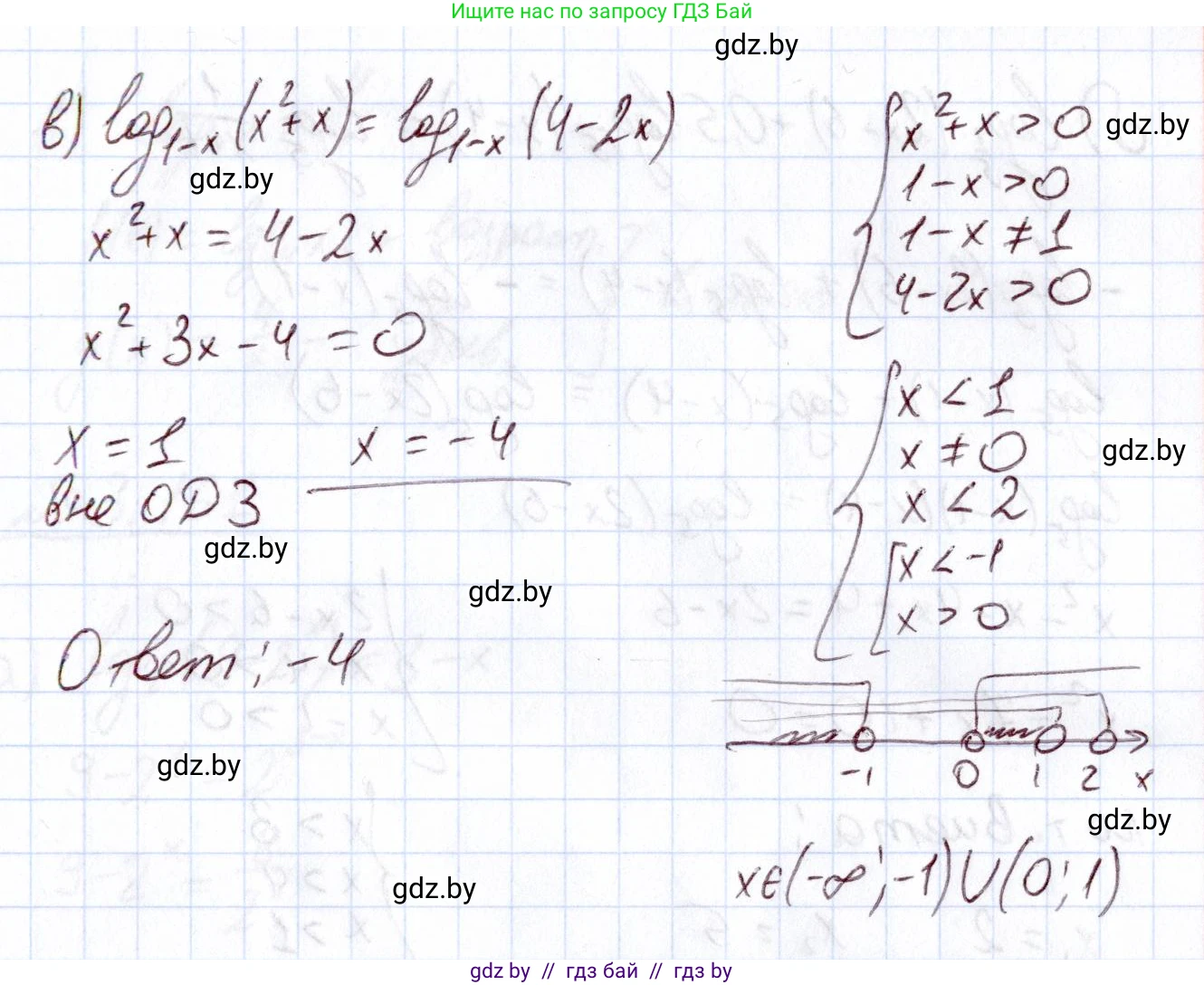 Алгебра, 11 класс Учебник, авторы: Арефьева Ирина Глебовна, Пирютко Ольга Николаевна, издательство Народная асвета, Минск, 2020, бирюзового цвета, страница 141, номер 3.158, Решение (продолжение 2)