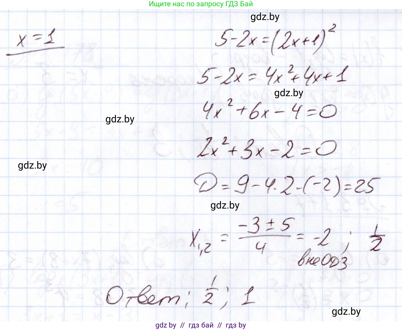 Алгебра, 11 класс Учебник, авторы: Арефьева Ирина Глебовна, Пирютко Ольга Николаевна, издательство Народная асвета, Минск, 2020, бирюзового цвета, страница 143, номер 3.175, Решение (продолжение 2)