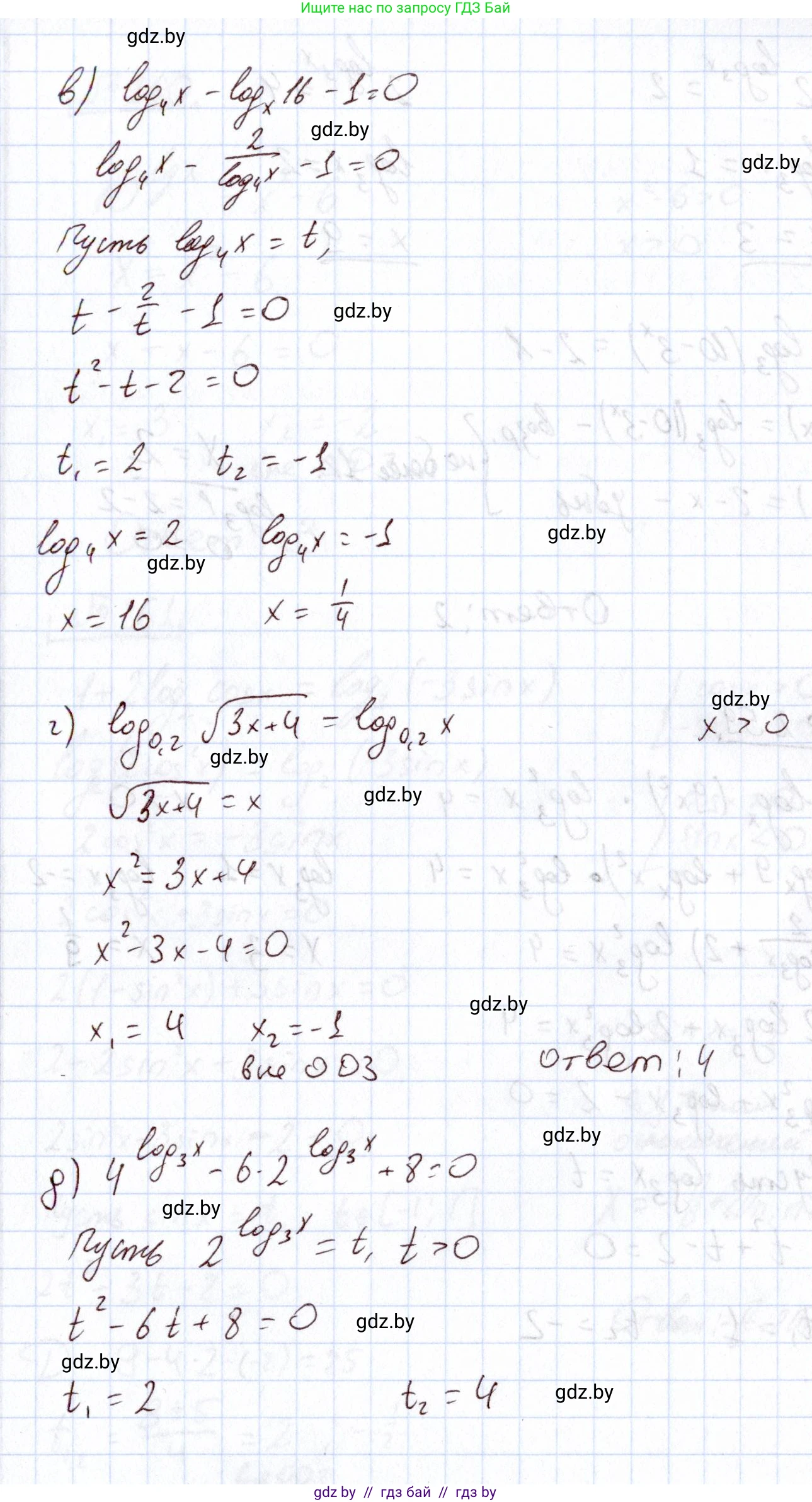 Алгебра, 11 класс Учебник, авторы: Арефьева Ирина Глебовна, Пирютко Ольга Николаевна, издательство Народная асвета, Минск, 2020, бирюзового цвета, страница 198, номер 258, Решение (продолжение 2)