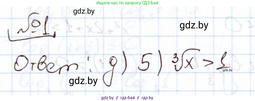 Алгебра, 11 класс Учебник, авторы: Арефьева Ирина Глебовна, Пирютко Ольга Николаевна, издательство Народная асвета, Минск, 2020, бирюзового цвета, страница 257, номер 1, Решение