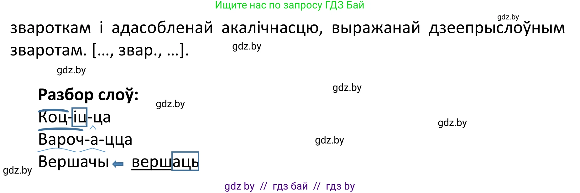 Белорусский язык (Беларуская мова), 11 класс Учебник, авторы: Валочка Ганна Міхайлаўна, Васюковіч Людміла Сяргееўна, Зелянко Вольга Уладзіміраўна, Міхнёнак С С, Якуба Святлана Міхайлаўна, издательство Нацыянальны інстытут адукацыі, Минск, 2021, страница 50, номер 66, Решение 1 (продолжение 2)