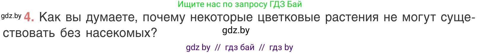 Биология, 6 класс Учебник, автор: Лисов Николай Дмитриевич, издательство Народная асвета, Минск, 2021, зелёного цвета, страница 96, номер 4, Условие
