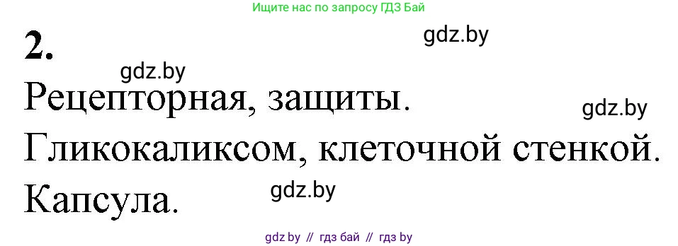 Биология, 11 класс рабочая тетрадь, авторы: Дашков Максим Леонидович, Головач Алексей Михайлович, издательство Аверсэв, Минск, 2021, жёлтого цвета, страница 26, номер 2, Решение