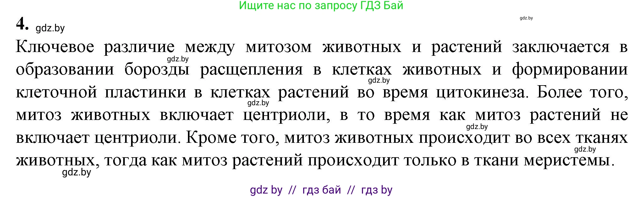 Биология, 11 класс рабочая тетрадь, авторы: Дашков Максим Леонидович, Головач Алексей Михайлович, издательство Аверсэв, Минск, 2021, жёлтого цвета, страница 40, номер 4, Решение