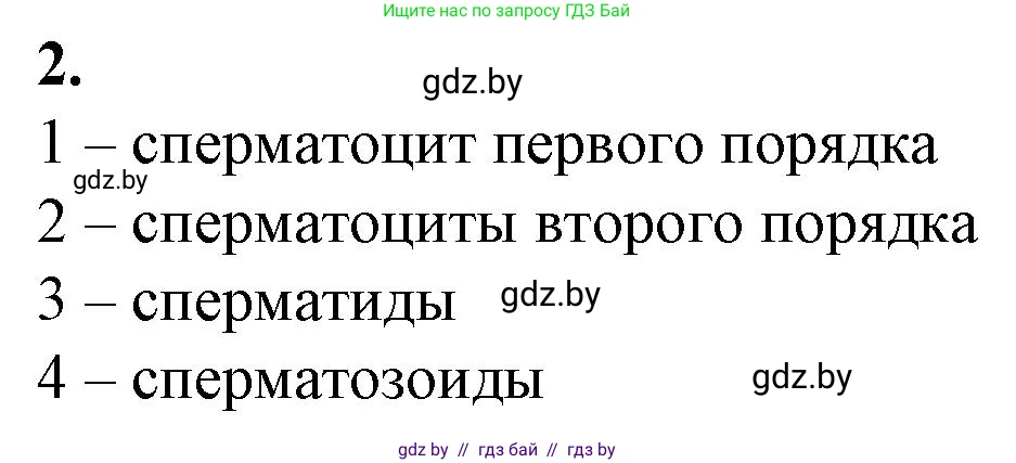 Биология, 11 класс рабочая тетрадь, авторы: Дашков Максим Леонидович, Головач Алексей Михайлович, издательство Аверсэв, Минск, 2021, жёлтого цвета, страница 44, номер 2, Решение