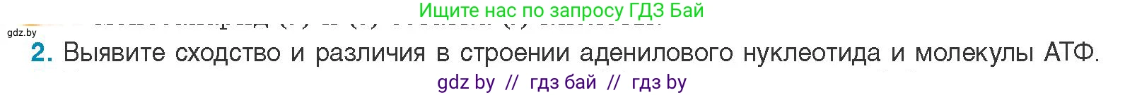 Биология, 11 класс Учебник, авторы: Дашков Максим Леонидович, Песнякевич Александр Георгиевич, Головач Алексей Михайлович, издательство Народная асвета, Минск, 2021, голубого цвета, страница 49, номер 2, Условие