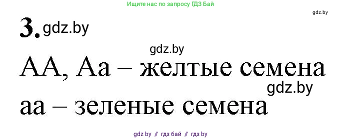 Биология, 11 класс рабочая тетрадь, автор: Хруцкая Тамара Викторовна, издательство Аверсэв, Минск, 2021, зелёного цвета, страница 58, номер 3, Решение