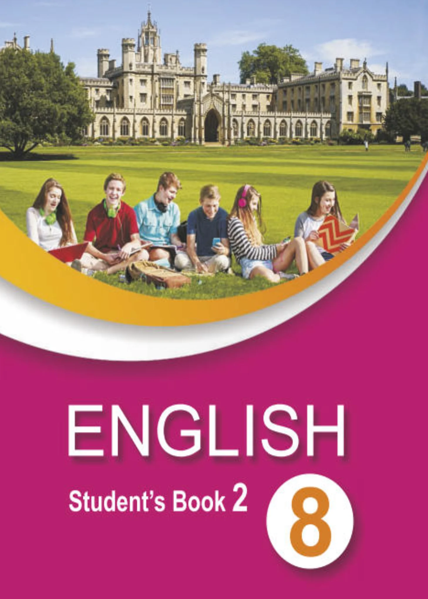 Английский язык (english), 8 класс Учебник, авторы: Демченко Наталья Валентиновна, Севрюкова Татьяна Юрьевна, Наумова Елена Георгиевна, Рыбалко О Н, Манешина А В, Маслёнченко Н А, Бушуева Эдите Владиславовна, издательство Вышэйшая школа, Минск, 2020, розового цвета, часть 2