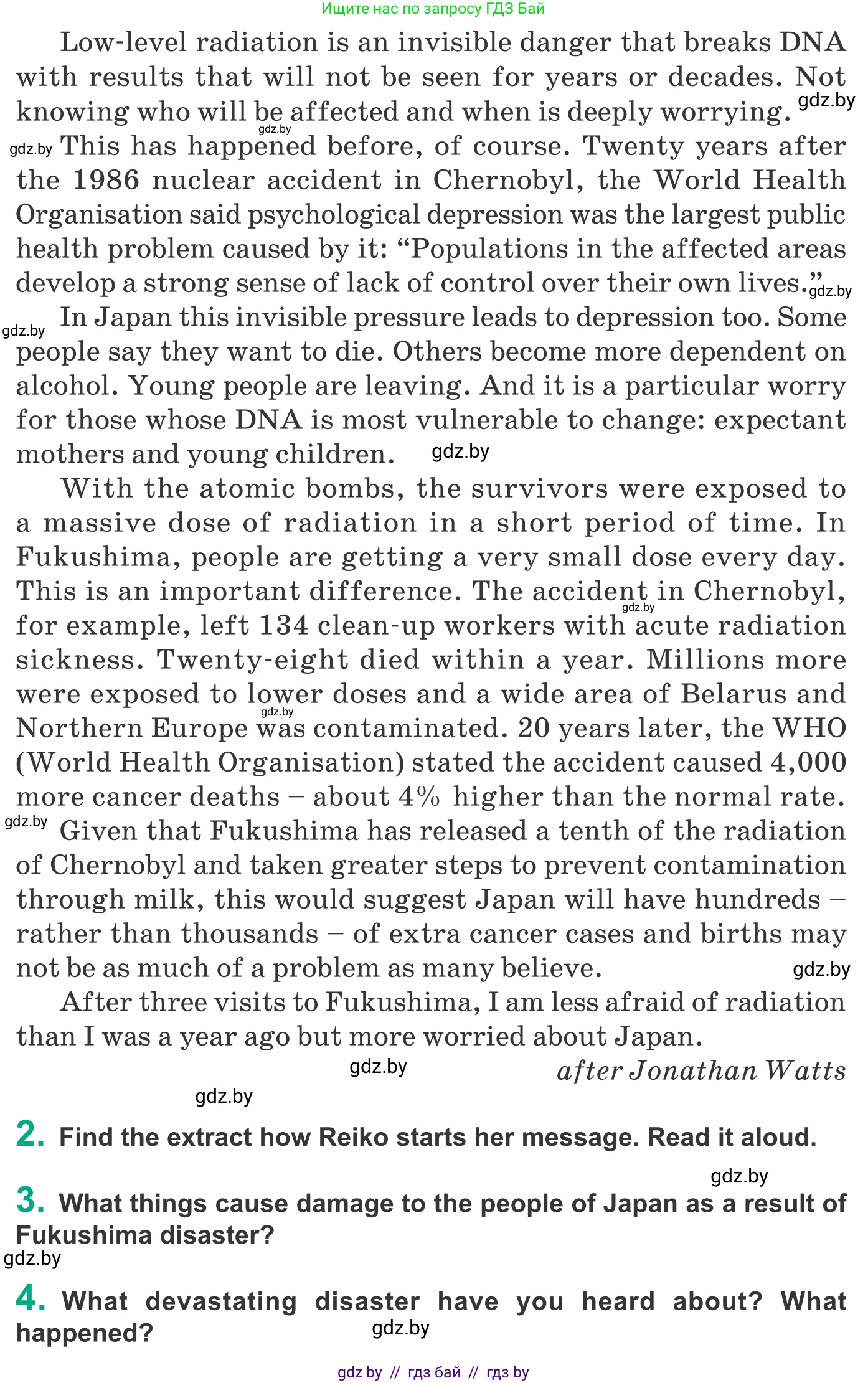 Английский язык (english), 9 класс Учебник (Student's book), авторы: Демченко Наталья Валентиновна, Юхнель Наталья Валентиновна, Романчук Вероника Романовна, Малиновская Елена Александровна, Севрюкова Татьяна Юрьевна, издательство Вышэйшая школа, Минск, 2022, белого цвета, Часть ( Part) 2, страница 167, Условие (продолжение 2)