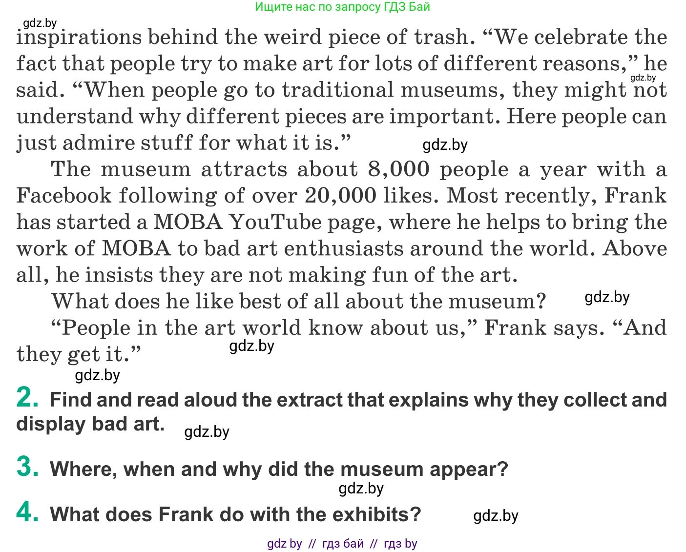 Английский язык (english), 9 класс Учебник (Student's book), авторы: Демченко Наталья Валентиновна, Юхнель Наталья Валентиновна, Романчук Вероника Романовна, Малиновская Елена Александровна, Севрюкова Татьяна Юрьевна, издательство Вышэйшая школа, Минск, 2022, белого цвета, Часть ( Part) 2, страница 172, Условие (продолжение 2)