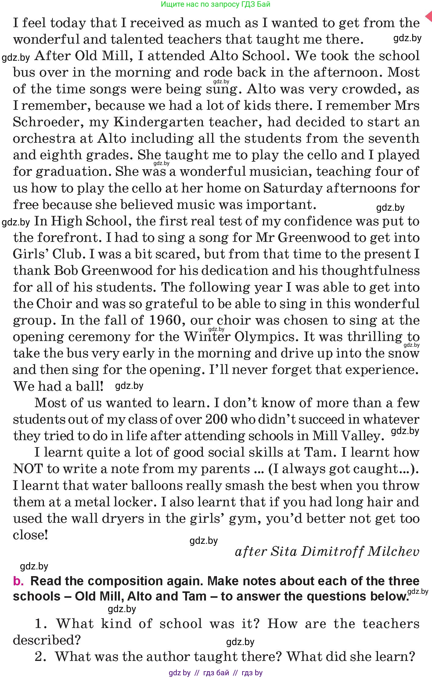 Английский язык (english), 10 класс Учебник (Student's book), авторы: Демченко Наталья Валентиновна, Юхнель Наталья Валентиновна, Севрюкова Татьяна Юрьевна, Бушуева Эдите Владиславовна, Лапицкая Людмила Михайловна (Lapitskaya Ludmila), издательство Вышэйшая школа, Минск, 2021, голубого цвета, Часть ( Part) 1, страница 70, номер 3, Условие (продолжение 2)