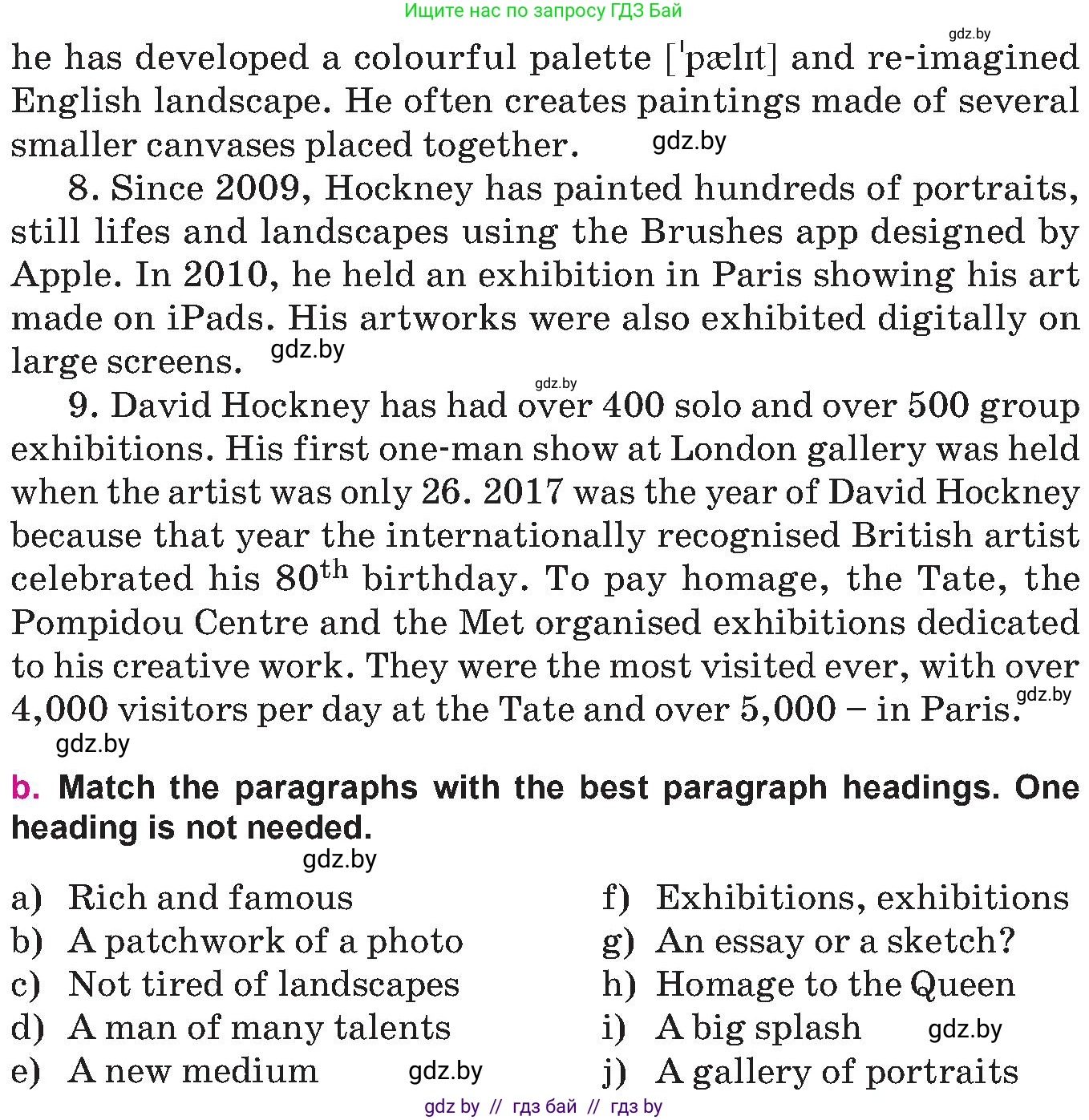 Английский язык (english), 10 класс Учебник (Student's book), авторы: Демченко Наталья Валентиновна, Юхнель Наталья Валентиновна, Севрюкова Татьяна Юрьевна, Бушуева Эдите Владиславовна, Лапицкая Людмила Михайловна (Lapitskaya Ludmila), издательство Вышэйшая школа, Минск, 2021, голубого цвета, Часть ( Part) 2, страница 38, номер 3, Условие (продолжение 3)