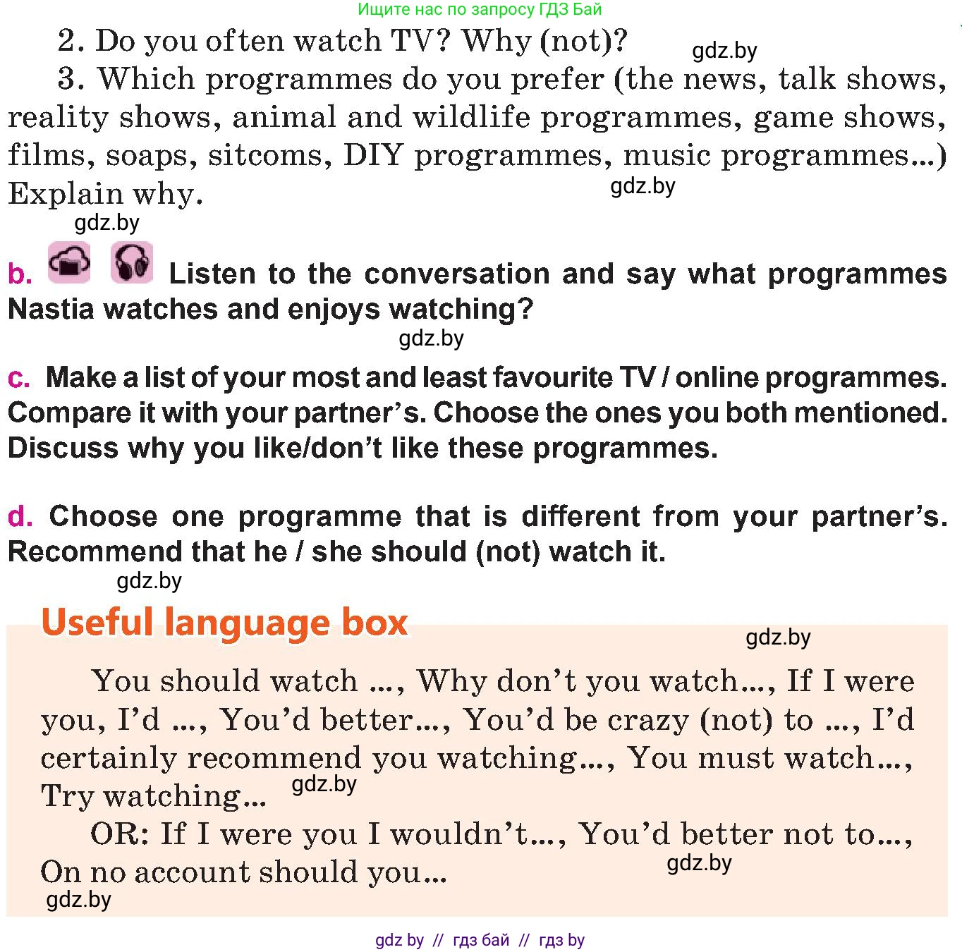 Английский язык (english), 10 класс Учебник (Student's book), авторы: Демченко Наталья Валентиновна, Юхнель Наталья Валентиновна, Севрюкова Татьяна Юрьевна, Бушуева Эдите Владиславовна, Лапицкая Людмила Михайловна (Lapitskaya Ludmila), издательство Вышэйшая школа, Минск, 2021, голубого цвета, Часть ( Part) 2, страница 180, номер 4, Условие (продолжение 2)