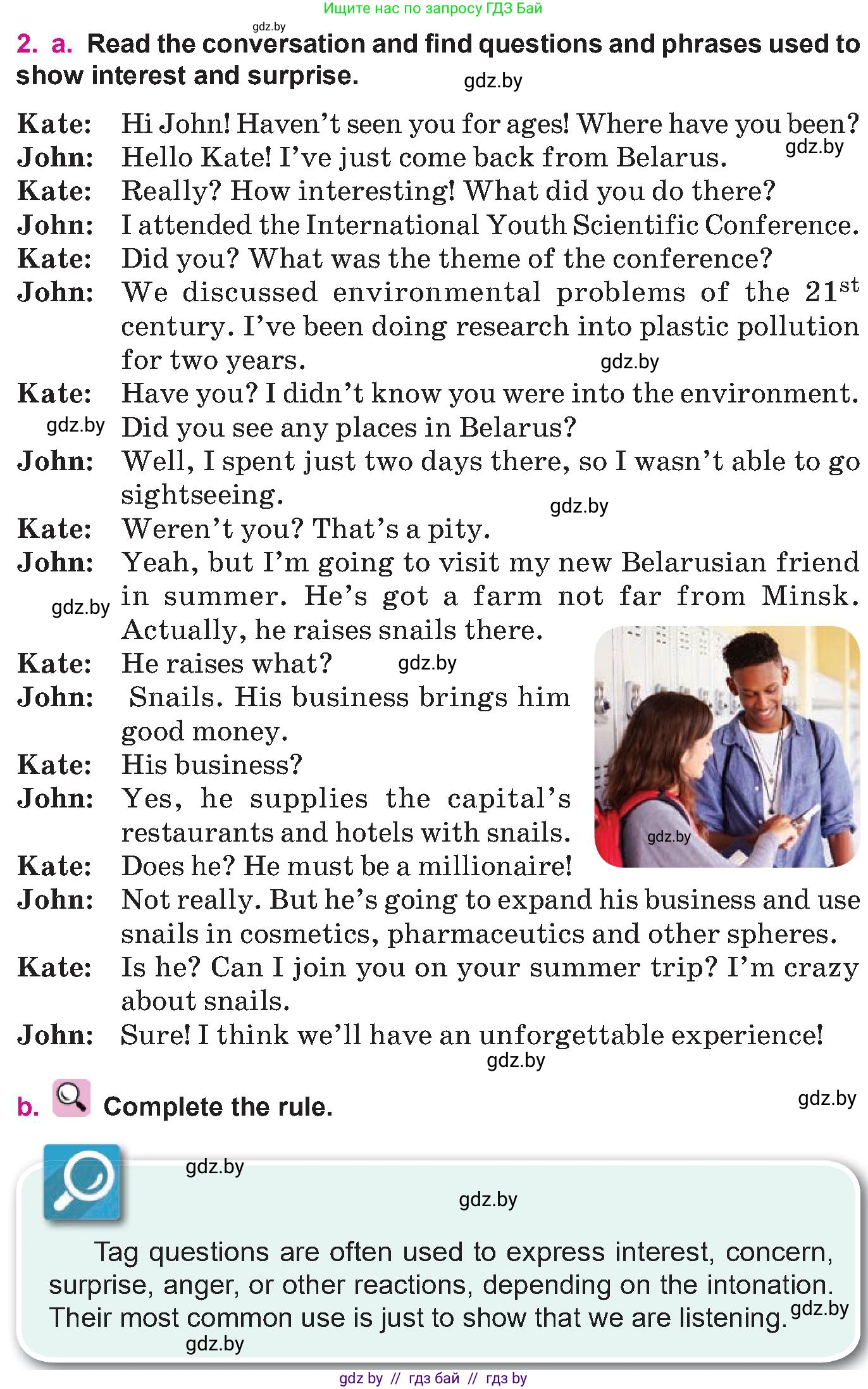 Английский язык (english), 10 класс Учебник (Student's book), авторы: Демченко Наталья Валентиновна, Юхнель Наталья Валентиновна, Севрюкова Татьяна Юрьевна, Бушуева Эдите Владиславовна, Лапицкая Людмила Михайловна (Lapitskaya Ludmila), издательство Вышэйшая школа, Минск, 2021, голубого цвета, Часть ( Part) 2, страница 189, номер 2, Условие