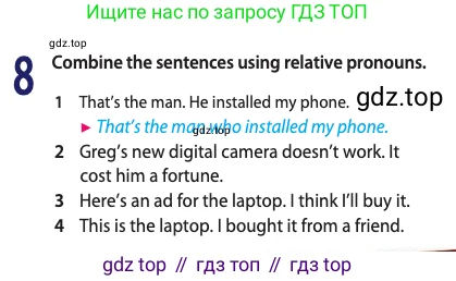 Английский язык (english), 10 класс Учебник (Student's book), авторы: Афанасьева Ольга Васильевна (Afanasyeva Olga), Дули Дженни (Dooley Jenny), Михеева Ирина Владимировна (Mikheeva Irina), Оби Боб (Obee Bob), Эванс Вирджиния (Evans Virginia), издательство Просвещение, Москва, 2019, красного цвета, страница 181, номер 8, Условие