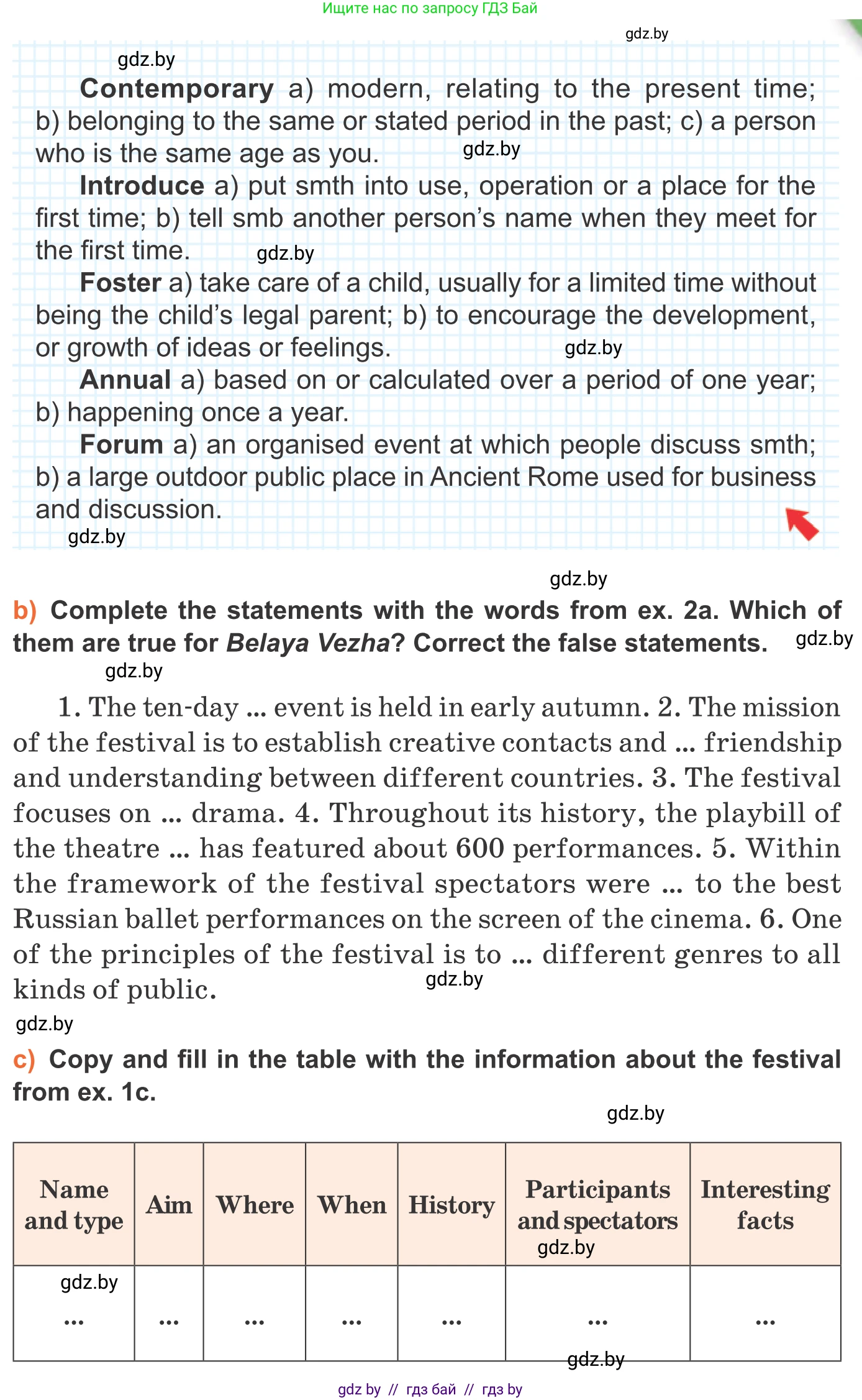 Английский язык (english), 11 класс Учебник (Student's book), авторы: Юхнель Наталья Валентиновна, Демченко Наталья Валентиновна, Романчук Вероника Романовна, Малиновская Елена Александровна, Севрюкова Татьяна Юрьевна, Бушуева Эдите Владиславовна, Наумова Елена Георгиевна, Яковчиц Т Н, издательство Вышэйшая школа, Минск, 2021, бирюзового цвета, страница 230, номер 2, Условие (продолжение 2)