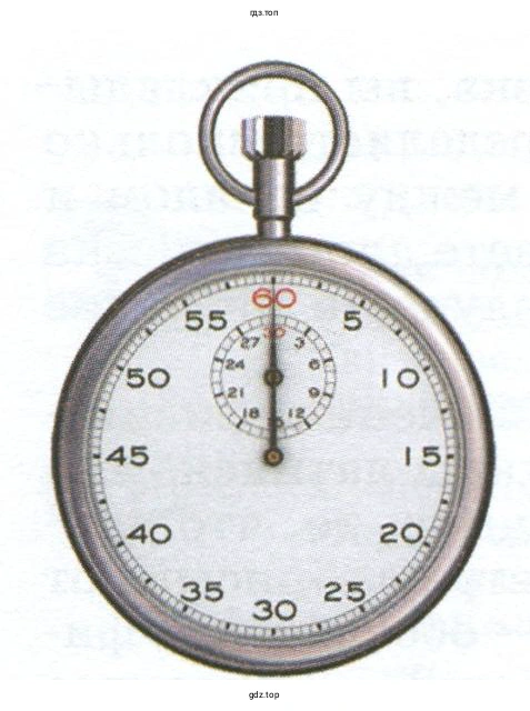 Определить цену деления шкалы секундомера