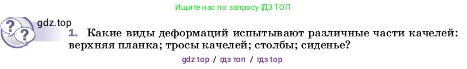 Физика, 7 класс Учебник, авторы: Пёрышкин И М, Иванов Александр Иванович, издательство Просвещение, Москва, 2023, белого цвета, страница 92, номер 1, Условие
