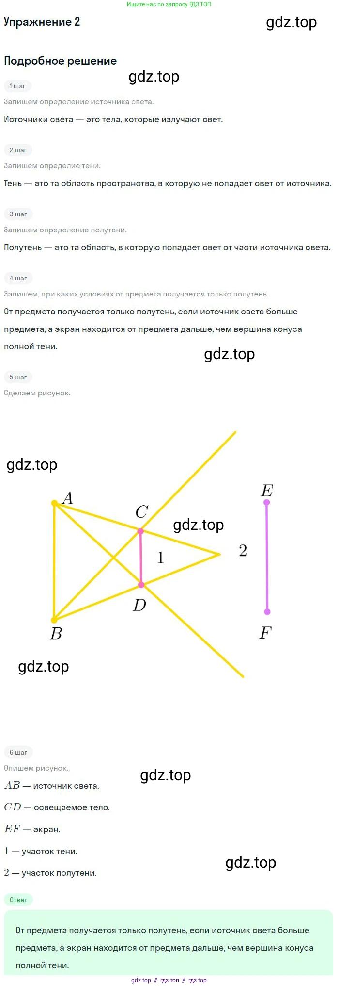 Физика, 8 класс Учебник, авторы: Пёрышкин И М, Иванов Александр Иванович, издательство Просвещение, Москва, 2021 - 2022, белого цвета, страница 198, номер 2, Решение