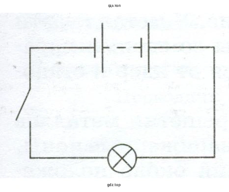 Показать стрелками направление электрического тока в электрической цепи