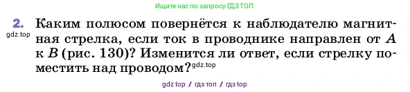 Физика, 8 класс Учебник, автор: Пёрышкин И М, издательство Просвещение, Москва, 2023, белого цвета, страница 192, номер 2, Условие