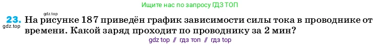 Физика, 8 класс Учебник, автор: Пёрышкин И М, издательство Просвещение, Москва, 2023, белого цвета, страница 243, номер 23, Условие
