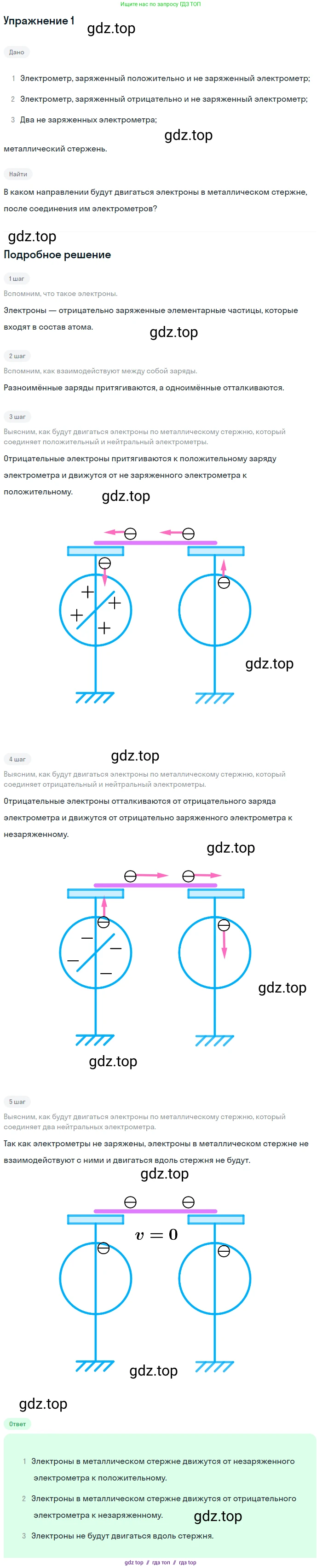 Физика, 8 класс Учебник, автор: Пёрышкин И М, издательство Просвещение, Москва, 2023, белого цвета, страница 132, номер 1, Решение 2