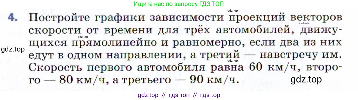 Физика, 9 класс Учебник, авторы: Пёрышкин И М, Гутник Елена Моисеевна, Иванов Александр Иванович, Петрова Мария Арсеньевна, издательство Просвещение, Москва, 2021 - 2022, страница 20, номер 4, Условие