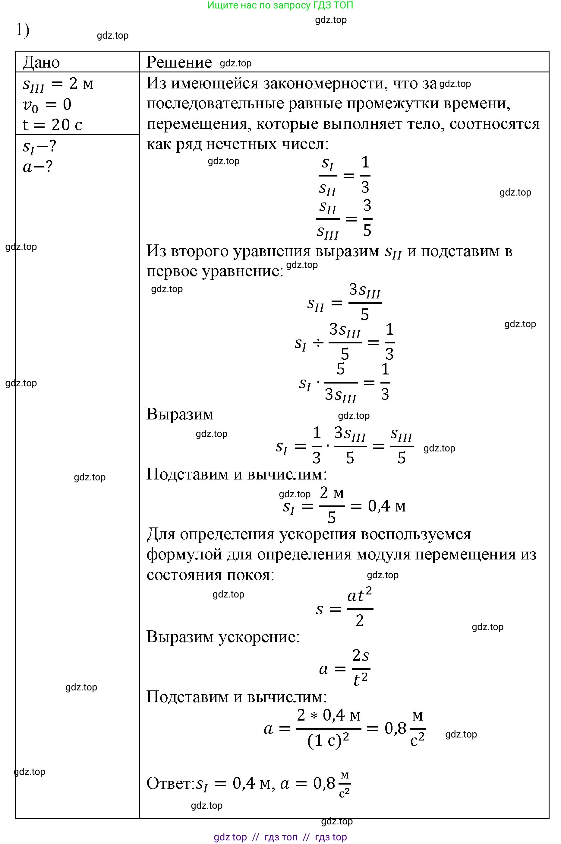 Физика, 9 класс Учебник, авторы: Пёрышкин И М, Гутник Елена Моисеевна, Иванов Александр Иванович, Петрова Мария Арсеньевна, издательство Просвещение, Москва, 2021 - 2022, страница 34, номер 1, Решение