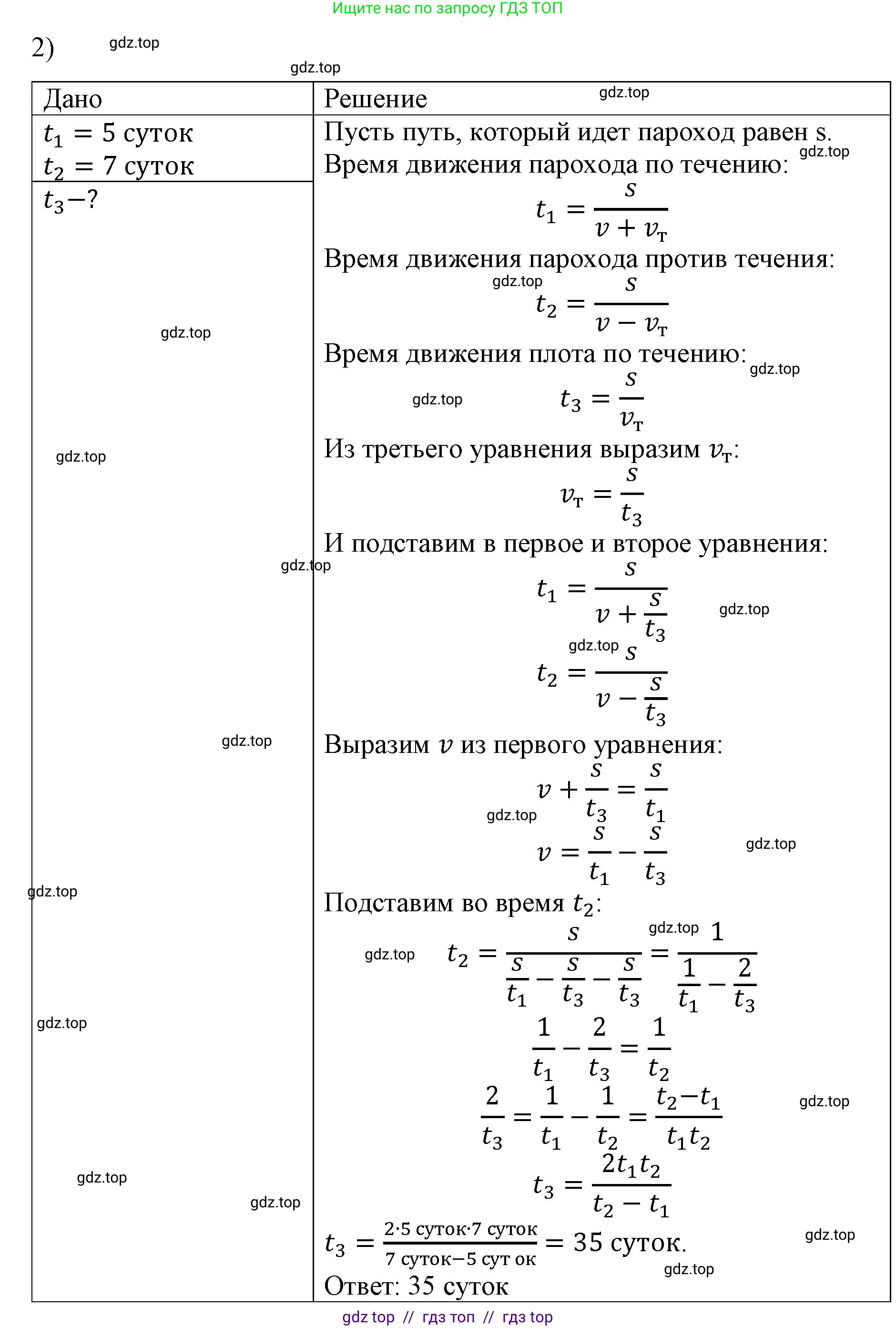 Физика, 9 класс Учебник, авторы: Пёрышкин И М, Гутник Елена Моисеевна, Иванов Александр Иванович, Петрова Мария Арсеньевна, издательство Просвещение, Москва, 2021 - 2022, страница 40, номер 2, Решение