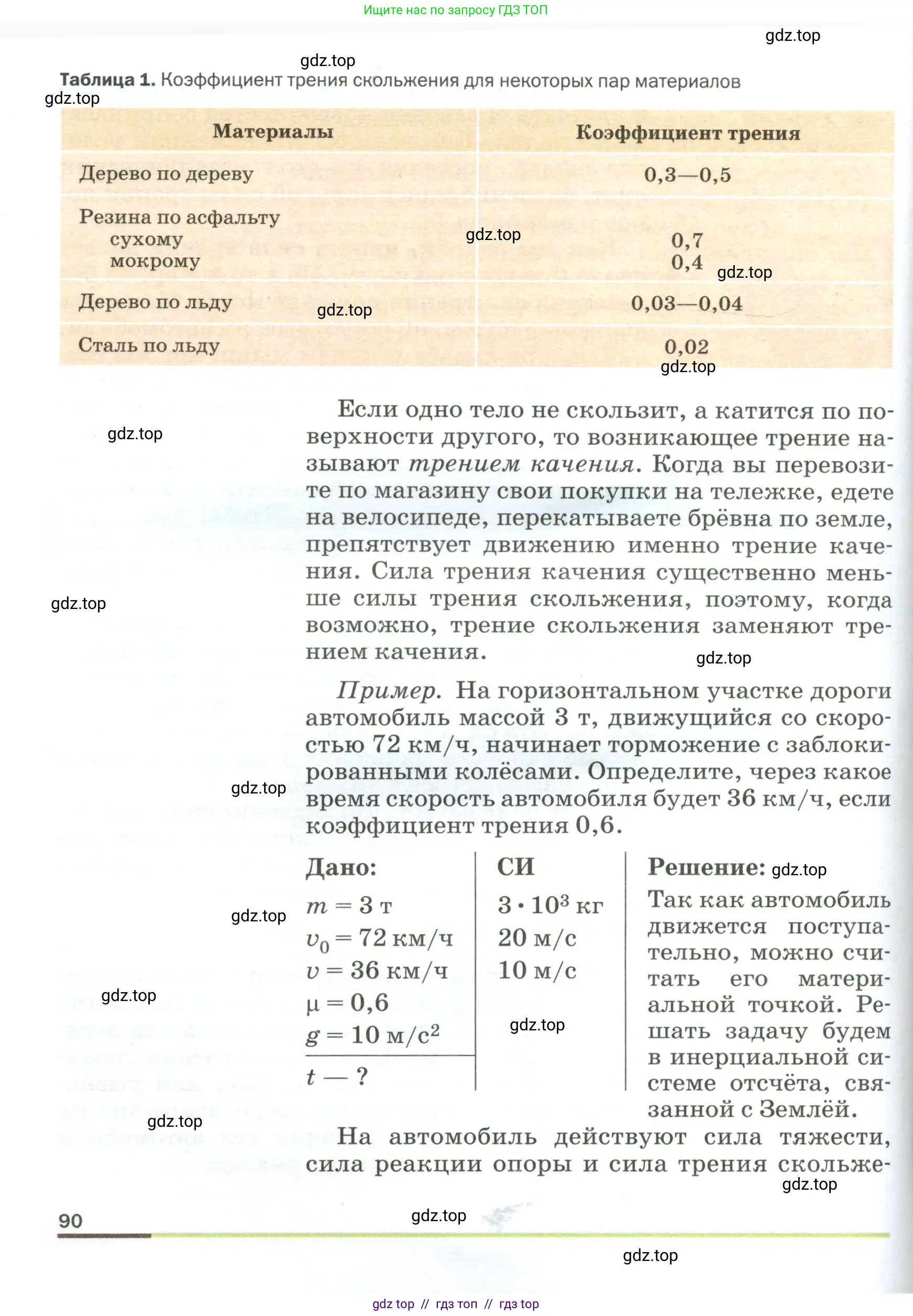 Физика, 9 класс Учебник, авторы: Пёрышкин И М, Гутник Елена Моисеевна, Иванов Александр Иванович, Петрова Мария Арсеньевна, издательство Просвещение, Москва, 2023, белого цвета, страница 90
