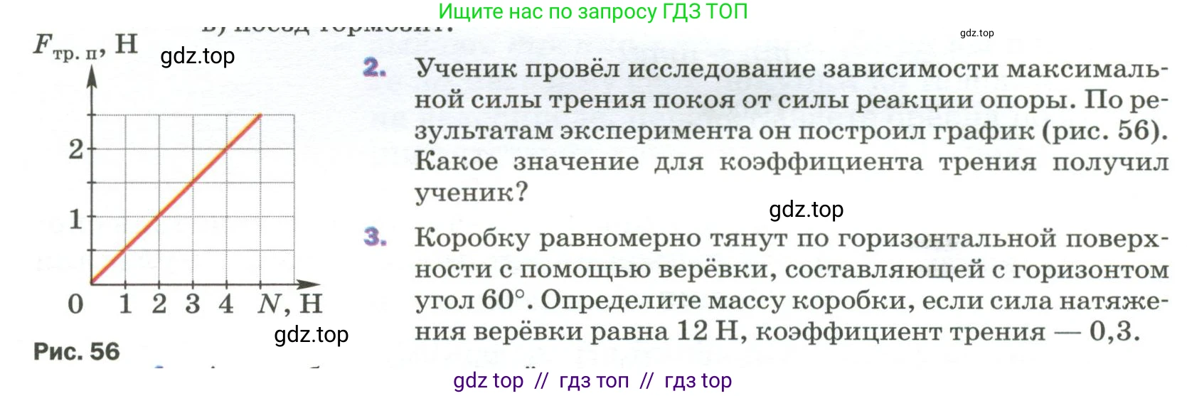 Физика, 9 класс Учебник, авторы: Пёрышкин И М, Гутник Елена Моисеевна, Иванов Александр Иванович, Петрова Мария Арсеньевна, издательство Просвещение, Москва, 2023, белого цвета, страница 92, номер 2, Условие