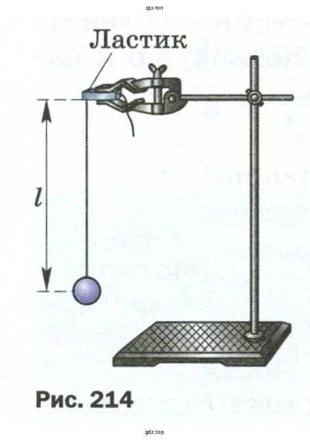 Выяснить, как зависят период и частота свободных колебаний нитяного маятника от его длины